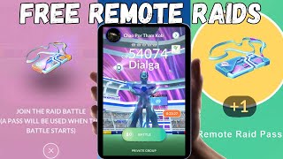 USE THIS TRICK TO GET FREE REMOTE RAIDS IN POKEMON GO [upl. by Eolhc]