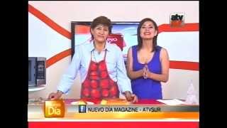 BUDIN DE CAMOTE EN MICROONDAS  NUEVO DÍA MAGAZINEATV SUR [upl. by Melloney]