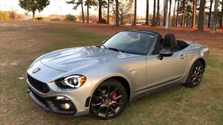 Best Detailed Walkaround 2018 Fiat 124 Spider Abarth [upl. by Roderic]