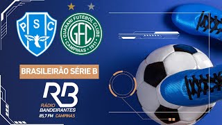 🔴 Paysandu x Guarani  Brasileiro Série B  14092024  Roger Willians [upl. by Anastas913]