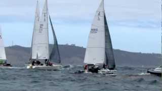 J105 North American Championship Start 1 [upl. by Audrit458]