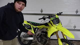 Suzuki RMZ250 Oil Change 20192023 How To [upl. by Harimas656]