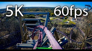 Iron Gwazi front seat onride 5K POV 60FPS Busch Gardens Tampa [upl. by Eselahs]