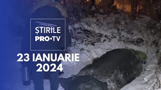 Știrile PRO TV  23 Ianuarie 2024 [upl. by Nanci]