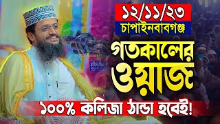 চাঁপাই নবাবগঞ্জবাসী যে তাফসীর সারাজীবন মনে রাখবে  ১২১১২৩গতকালের ওয়াজ  Abdullah Al Amin new waz [upl. by Rothberg]