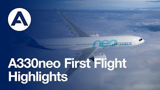 A330900 First Flight Highlights [upl. by Frasch]