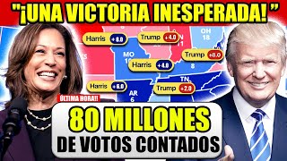 ¡¡¡UNA VICTORIA INESPERADAI ¡Impactante Mapa Electoral 2024 Kamala vs Trump [upl. by Naleek]