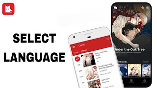 How To Select Language On Lezhin Comics App [upl. by Anitsyrhk]