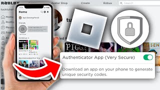 How To Set Up Roblox Authenticator  Full Guide [upl. by Muslim]