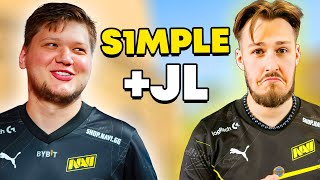 quotYOU ARE CHEATER I REPORT YOUquot  S1MPLE amp JL PLAY FACEIT  ENG SUBS  CS2 [upl. by Oakleil211]