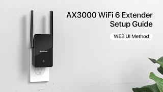 BrosTrend AX3000 WiFi 6 Extender Setup Guide WEB UI Method [upl. by Ajay]