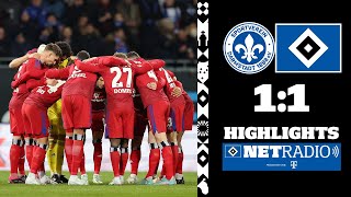 quotWIR KÖNNEN NICHT GANZ ZUFRIEDEN SEINquot  SV Darmstadt 98 vs HSV  Stimmen und HIGHLIGHTS [upl. by Cohbath]