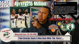 Did The 76ers Overpay Paul George By Giving Him A Max Deal  New Favorites In The East [upl. by Rechaba634]