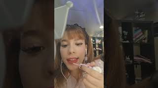 ASMR Esther Bunny Lippies try on🐰🎀 estherbunny kawaiiaesthetic shorts flortte yesstyle asmr [upl. by Joanne]