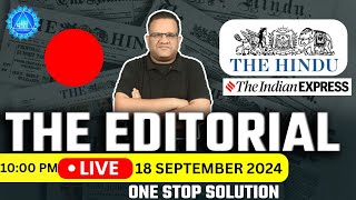 UPSC CSE 2024  The Hindu Editorial Analysis by Ashirwad Sir  18 September 2024  IAS Mantra [upl. by Ezechiel509]