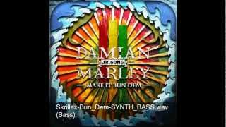 OFFICIAL STEMS  Skrillex  Make It Bun Dem ft Damian Marley [upl. by Atinnod605]