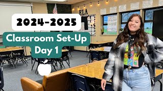 20242025 Classroom Set Up Day 1 [upl. by Steinman]