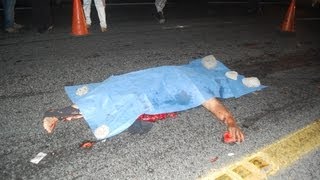 Aparatoso accidente hombre fue desmembrado al ser atropellado [upl. by Damon560]