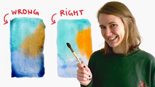 How to make watercolor at home watercolor kaise banaye DIY watercolorHow to make paint painting [upl. by Lyj]