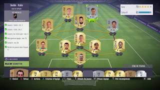 FIFA18 DCE GROSSES AFFICHES équipe SUÈDE  ITALIE solution la moins cher  ouverture du pack [upl. by Seyler400]