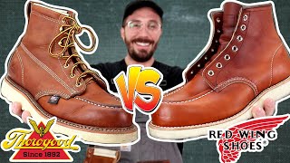 Top 10 Things to Know Before You Buy  Red Wing vs Thorogood  5 Min Showdown [upl. by Ainnek]