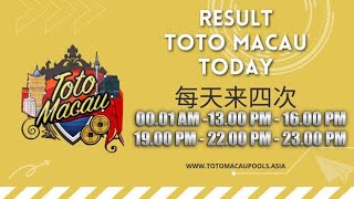 LIVE TOTO MACAU HARI INI 05 NOVEMBER 2024 [upl. by Irok]