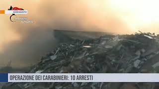 Agrigento Operazione dei Carabinieri 10 arresti [upl. by Tnomal]