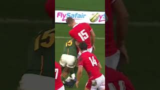 HUGE tackle by Damian Willemse  Check out more big hits on our channel shorts [upl. by Idel191]