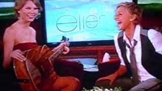 Taylor Swift writes a song with Ellen [upl. by Cthrine]