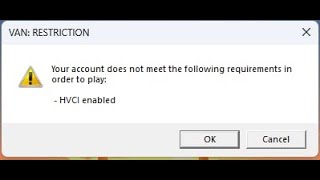 Fix Enable HVCI Valorant [upl. by Hermina679]