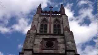 Fordham University Church Bell Rings for New Pope [upl. by Eirrod375]