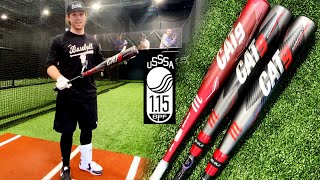 Which Cat9 is best Marucci CAT9 vs CONNECT vs COMPOSITE 5 USSSA Showdown [upl. by Nimajneb332]