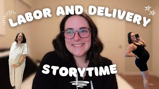 LABOR AND DELIVERY STORYTIME Due Date Birth and Recovery [upl. by Allemaj]