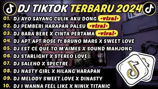 DJ TIKTOK TERBARU 2024  DJ AYO SAYANG CULIK AKU DONG 🎵 DJ PEMBERI HARAPAN PALSU  FULL ALBUM VIRAL [upl. by Adneral384]