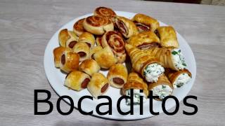 bocaditos para aperitivosrustici mignon [upl. by Sherris]