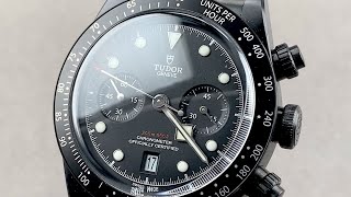 Tudor Black Bay Chronograph quotDarkquot 79360DK Tudor Watch Review [upl. by Nelg635]