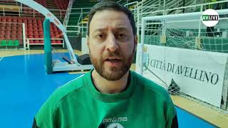 Avellino Basket Robustelli presenta la gara casalinga contro Urania Milano [upl. by Nayrda]