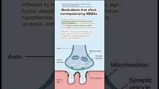 Medications that affect nondepolarizing NMBAs [upl. by Blanche]