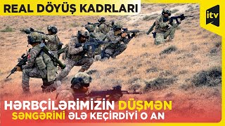 Antiterror əməliyyatında hərbçilərimiz düşmən səngərini belə ələ keçirdi [upl. by Devlin]