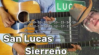 San Lucas Tutorial Kevin Kaarl Tabs  Requinto  Solo Guitarra [upl. by Llerruj209]