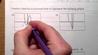 Graphing Polynomials 2 of 2 [upl. by Frederick]