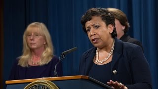 AG Lynch Announces a Kleptocracy Enforcement Action to Recover More than 1 Billion [upl. by Ilenay]