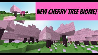 NEW CHERRY TREE BIOME AND NEW CHERRY ITEMS 🌸  Bloxdio  VextorzBloxdYT [upl. by Bergen100]