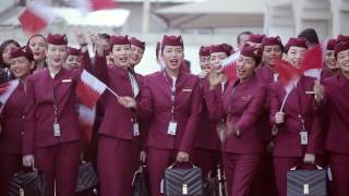 How We Welcome Our New Cabin Crew  Qatar Airways [upl. by Battista]