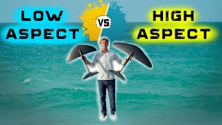 High aspect VS Low aspect foil  How to choose [upl. by Nirrol]