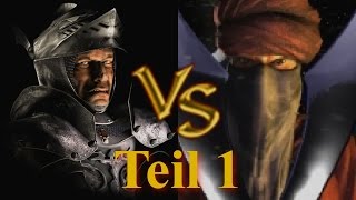 Wolf vs Wazir  Teil 1  Stronghold Crusader KI Kämpfe German [upl. by Lydia633]