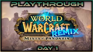 Pandaria Remix Longplay Day 1  Nightborne Warlock Level 123 [upl. by Grimbald]