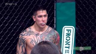 FRONT STREET FIGHTS 10 Leon Taylor vs Sam Olvera [upl. by Esyli]