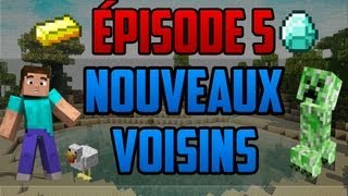 Minecraft série  Mes nouveaux voisins Episode 5  xbox 360  Français [upl. by Haran]