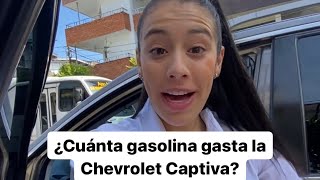 La Captiva consume mucha gasolina Verdad o mito 😱  karolvargas571 [upl. by Pine]